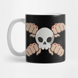 Bare Knuckle Boxing crew Jolly Roger (no caption) Mug